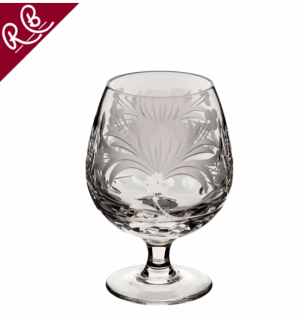 ROYAL BRIERLEY HONEYSUCKLE BRANDY GLASS